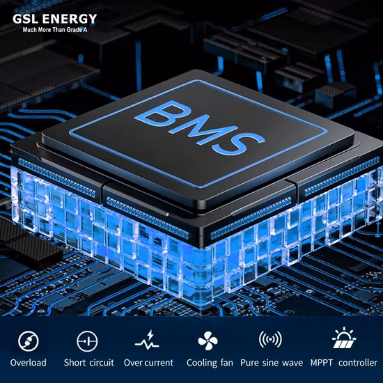Gsl Energy off Grid Energy Storage Powerwall 48V 5kwh 10kwh 100ah 200ah Home Solar System LiFePO4 Battery