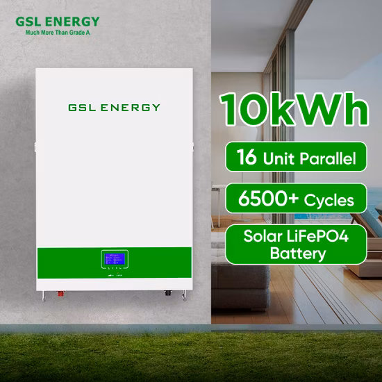 Energia Gsl fora da rede Armazenamento de energia Powerwall 48V 5kwh 10kwh 100ah 200ah Sistema solar doméstico Bateria LiFePO4