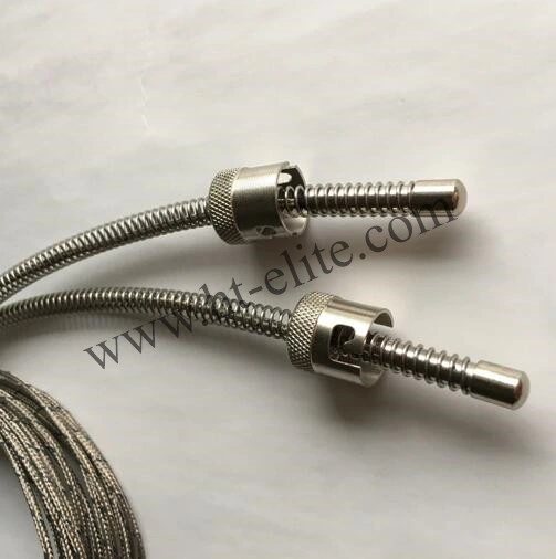 Bayonet Thermocouple Sensor PT100 Temperature Sensor Type K J