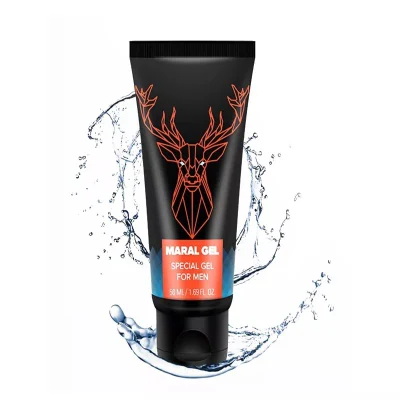 Venda imperdível Maral 50ml Creme para aumentar o pênis masculino, Tamanho do pênis PRO Gel ampliador Óleo de massagem para o pênis Produto sexual