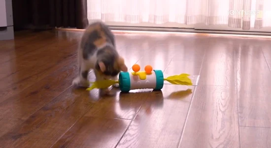 Venda imperdível de brinquedos para cães/gatos produto para animais de estimação para comedouro de brinquedo cor preta