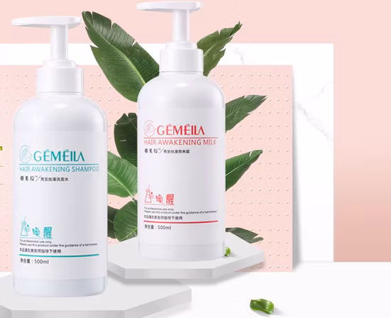 Conjunto de Shampoo+Condicionador para Cabelo de Verão Fresco Menta Conjunto de Produto Reparado Hidratante Conjunto de Venda Quente Conjunto de Enzima de Água de Arroz para Cabelo Natural